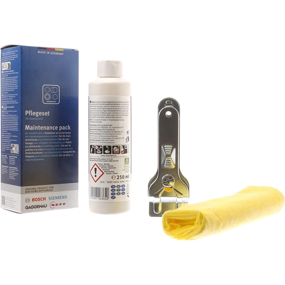 Neff Pflegeset für Glaskeramik-Kochfelder 00311900