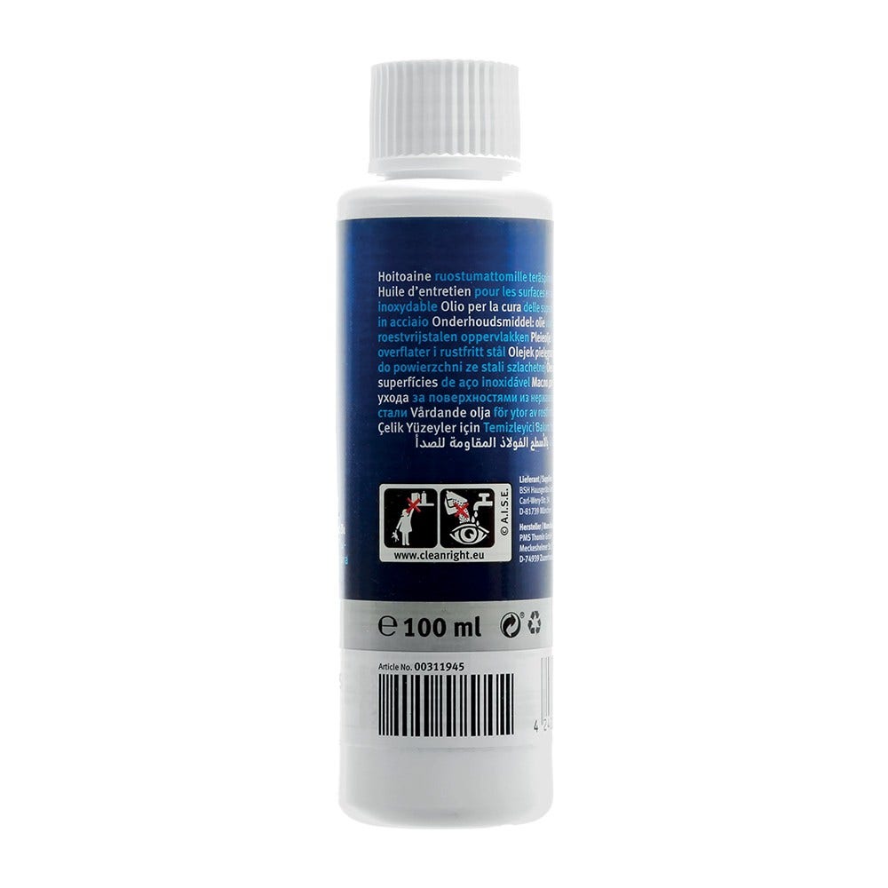 Bosch Pflegeöl für Edelstahl 00311945 (100 ml)