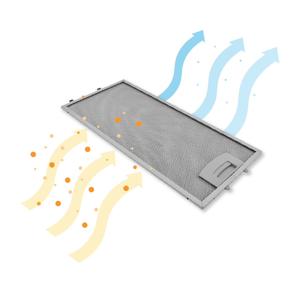 Neff Metall-Fettfilter 350x165mm 435204 / 00435204