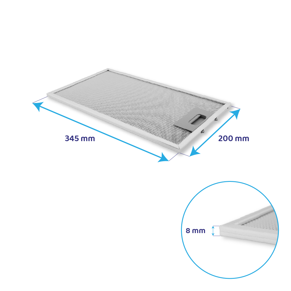 Bosch Metall-Fettfilter 345x200mm 11010157