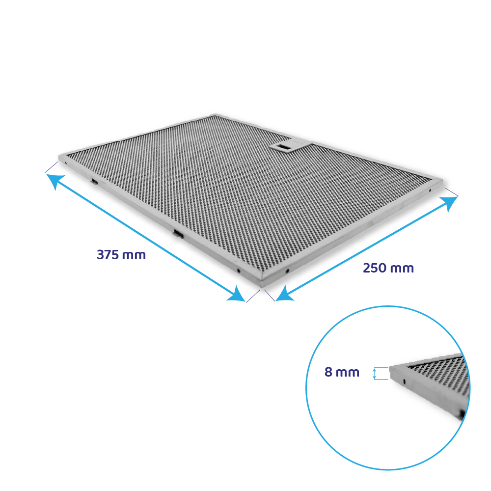 Viva Metall-Fettfilter 375x250mm 11022469