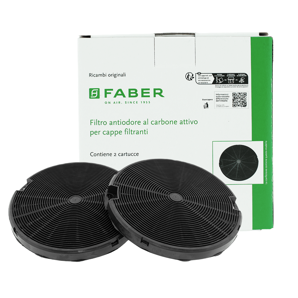 Faber Aktivkohlefilter IN-NOVA SMART / VALUE PB / FLEXA HIP (2 St.)