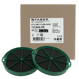 Faber Longlife Aktivkohlefilter 112.0544.470 / FLL3 / IN-NOVA SMART (2 St.)