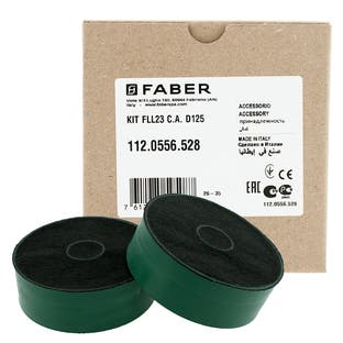 Faber Longlife Aktivkohlefilter / FLL23 / 112.0556.528 (2 St.)