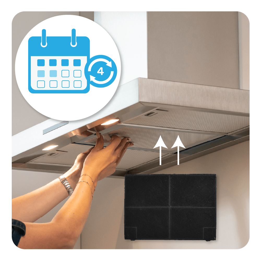 Mepamsa Aktivkohlefilter Secret 60 Inox / In-Nova Comfort (2St.)