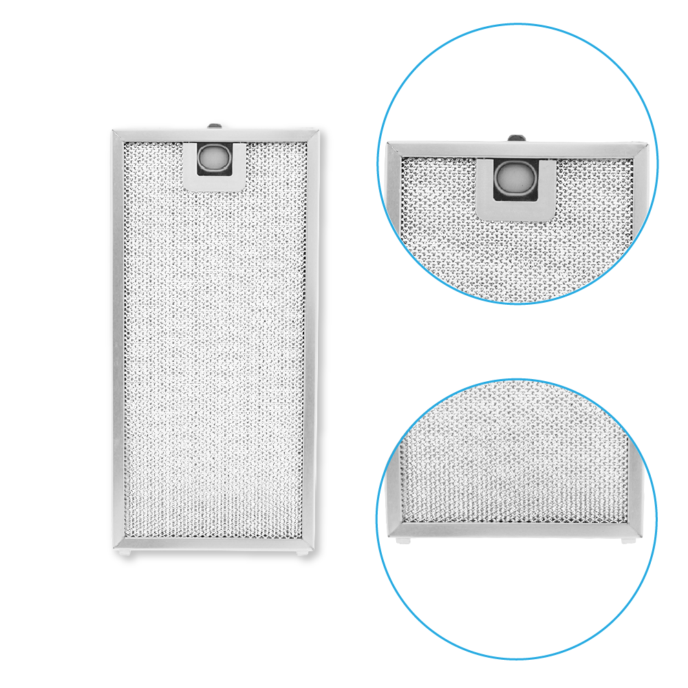 Roblin Metall-Fettfilter 254x124x8mm 1330200454