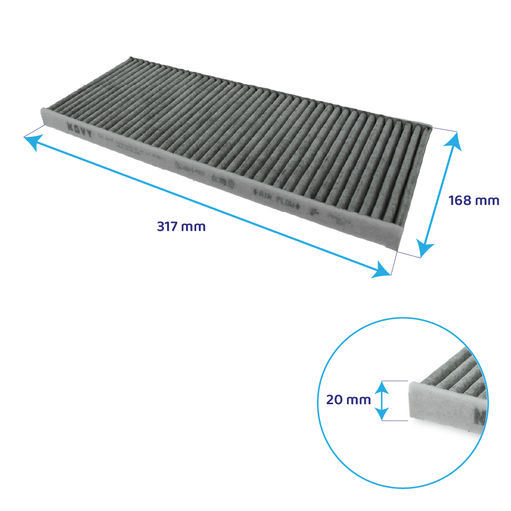Novy Pure Finesse Aktivkohlefilter Easy 1881 / 1881-g1