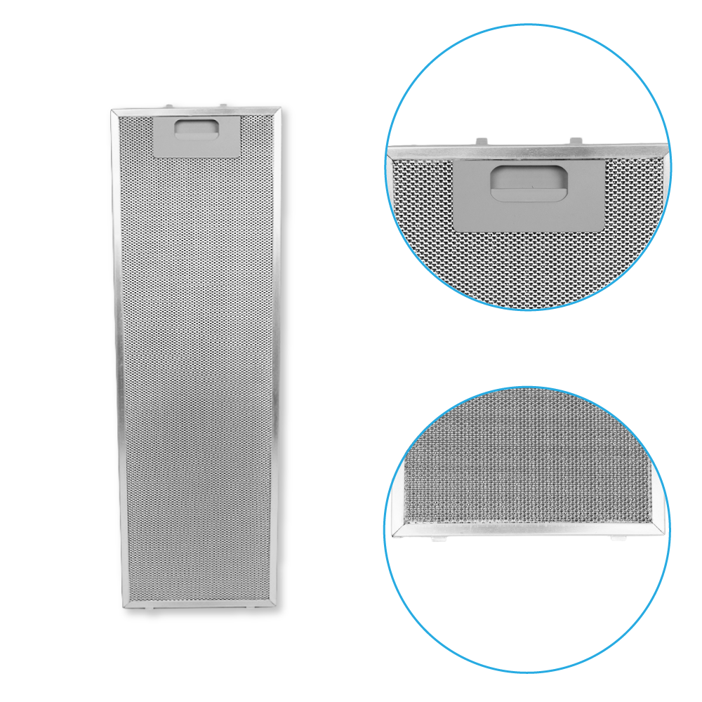 Pelgrim Metall-Fettfilter 515x165mm 24770