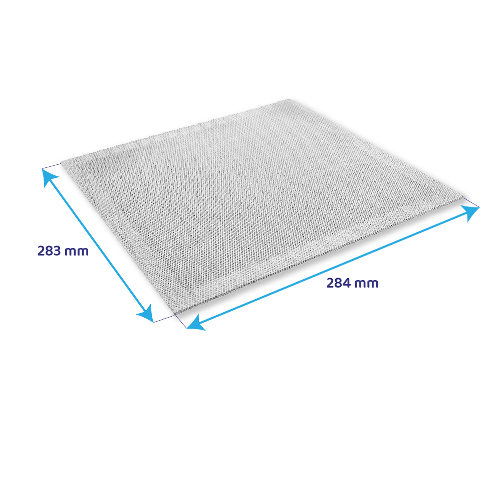 Bosch Metall-Fettfilter 284x283x4mm 298619 / 00298619 (2St.)