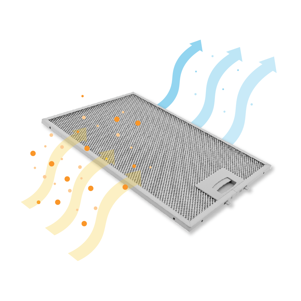 Neff Metall-Fettfilter 320x220x8mm 362380 / 00362380