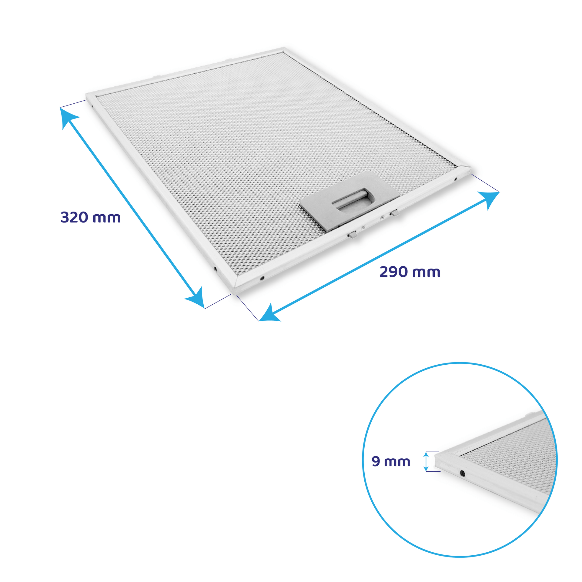 Teka Metall-Fettfilter 320x290mm 40472718