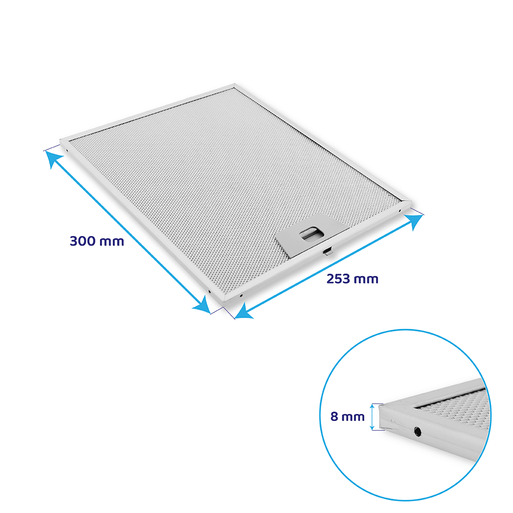 Balay Metall-Fettfilter 300x253mm 3BC663MX / 3BC693MX