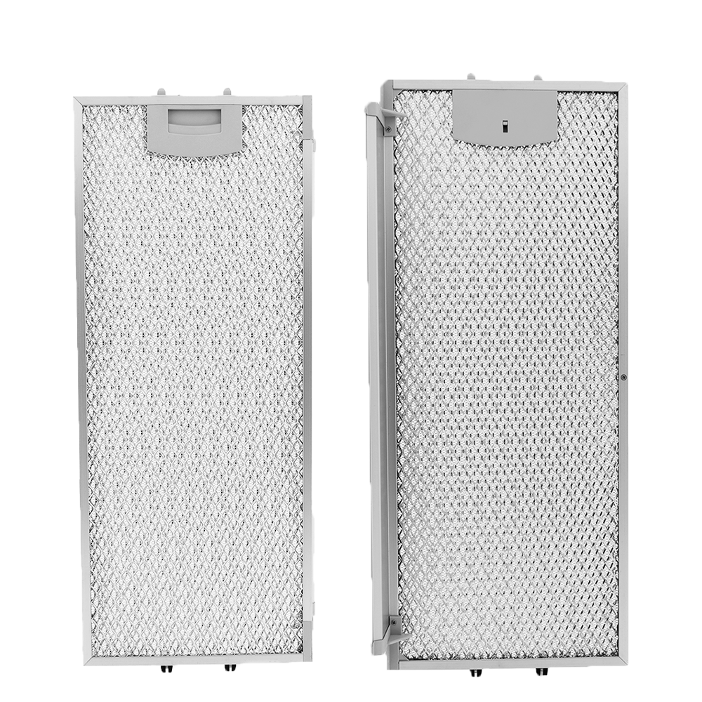 Siemens Metall-Fettfilter Set 434105 + 434107 (2St.) | Vorder- & Rückseite |  455x188x6 mm & 405x209x8 mm