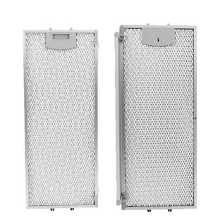 Gaggenau Metall-Fettfilter Set 434105 + 434107 (2St.) | Vorder- & Rückseite | 455x188x6 mm & 405x209x8 mm