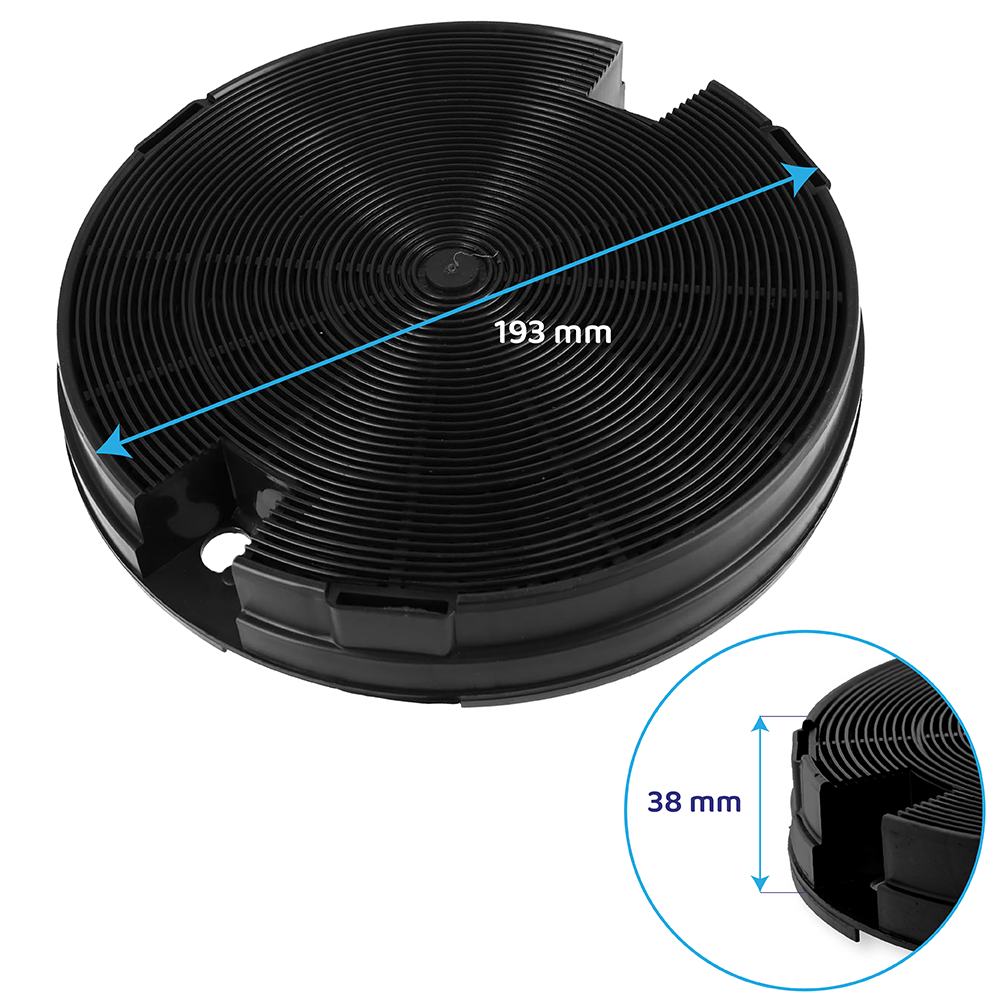 WPRO Aktivkohlefilter Type 29 / AMC912 / CHF029/1