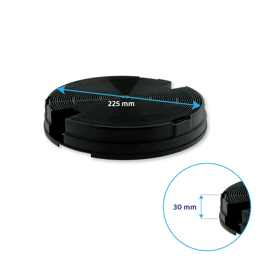 Bauknecht Aktivkohlefilter AMC912 / 484000008572