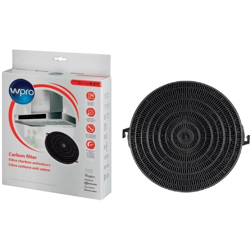 WPRO Aktivkohlefilter CHFD211/1 / 484000008635