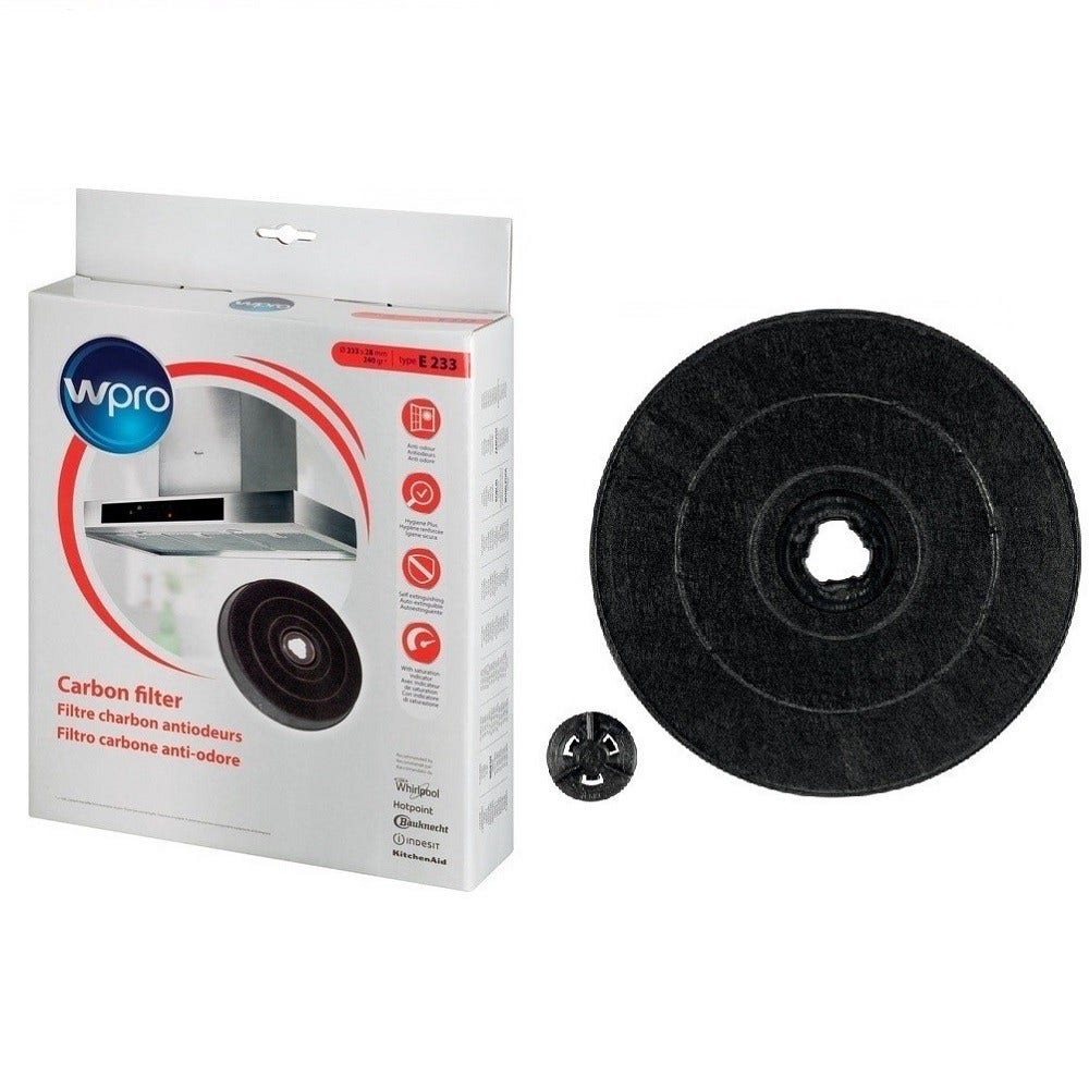 WPRO Aktivkohlefilter Typ E233 /  FAC519