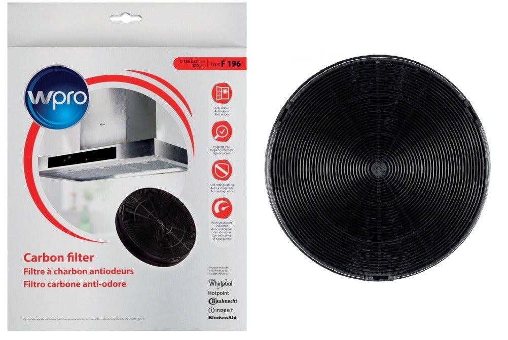Hotpoint-Ariston Aktivkohlefilter Typ F196 / FAC529