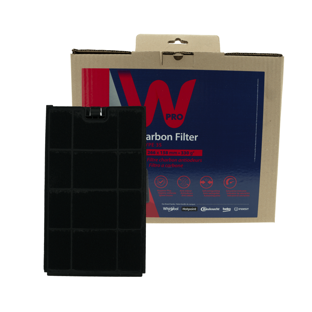 WPRO Aktivkohlefilter Type 35 / CHF035