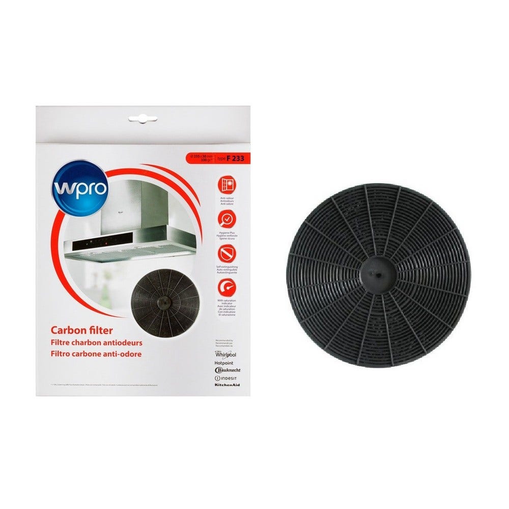 WPRO Aktivkohlefilter FAC509 / F233