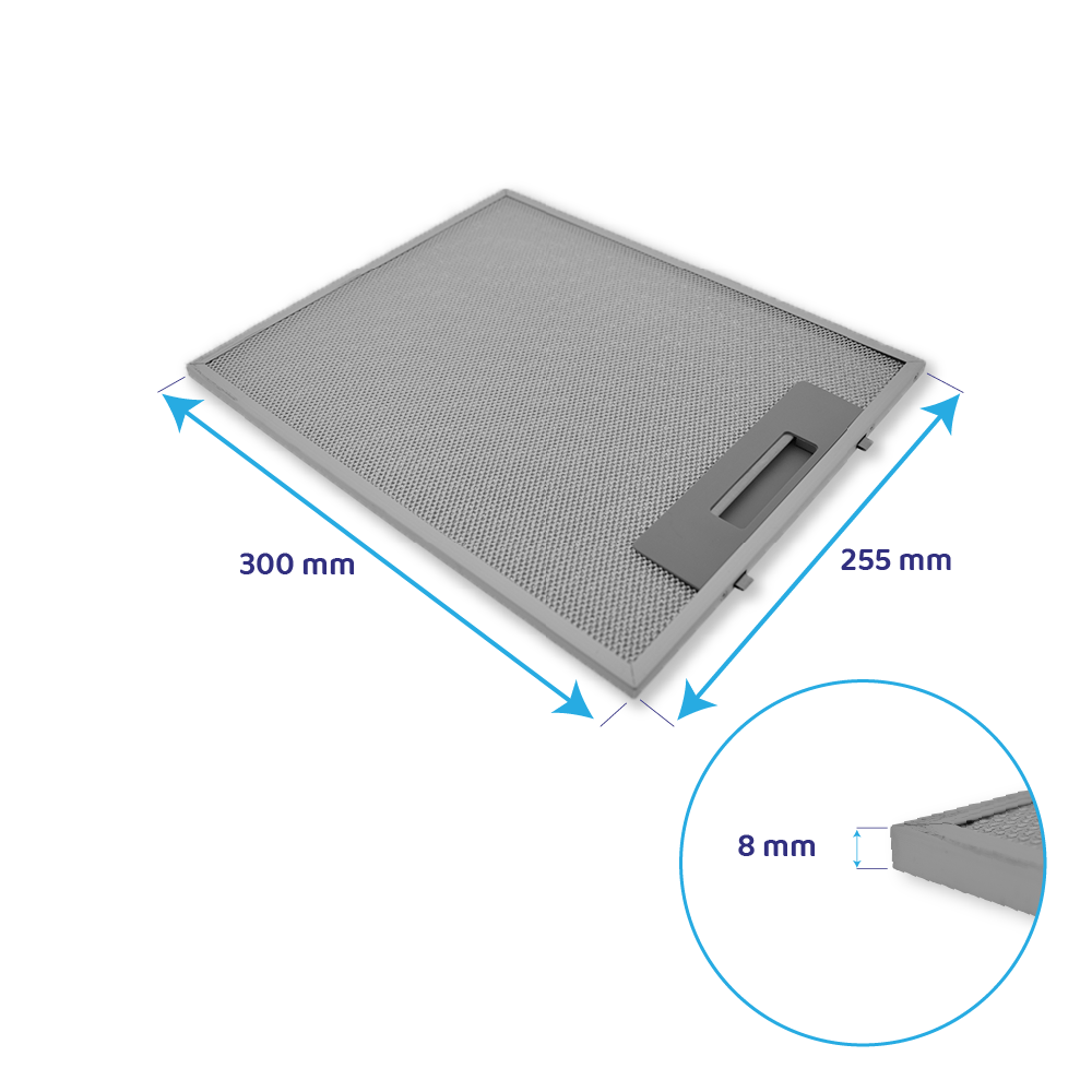 Electrolux Metall-Fettfilter 255x300mm