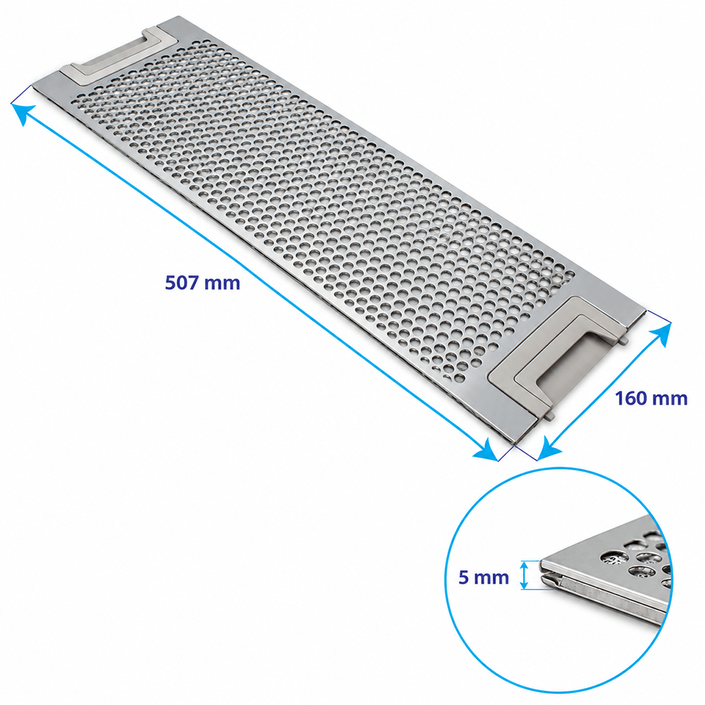 AEG Metall-Fettfilter 507x160mm 50263849007