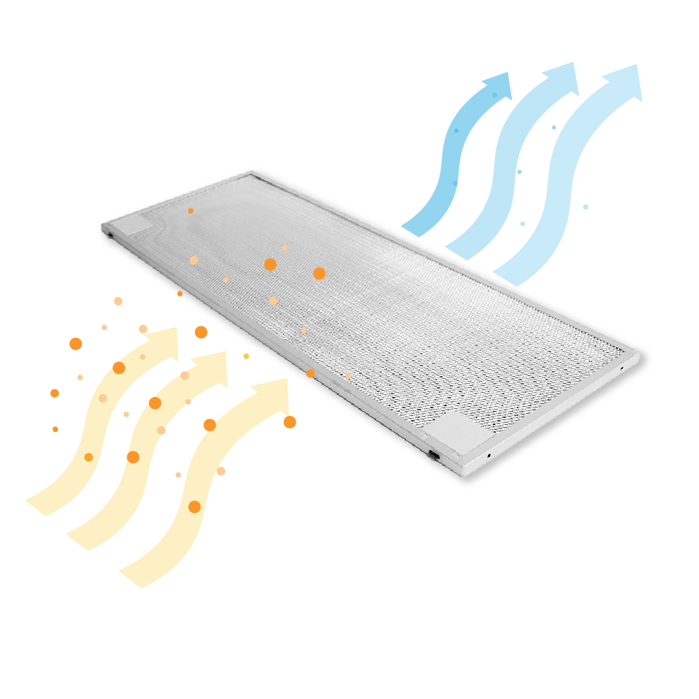 Teka Metall-Fettfilter 547x209mm Cnl1001 / Cnl2002