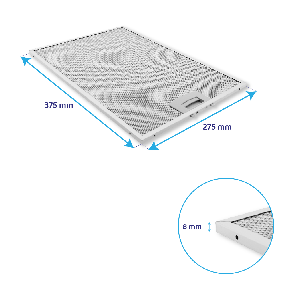 Neff Metall-Fettfilter 375x275mm 672350 / 00672350