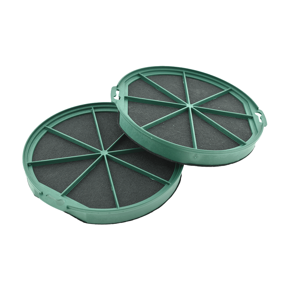 Long Life Aktivkohlefilter geeignet für Ikea NYTTIG FIL 400 / 704.019.47 (2St.)