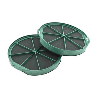 Long Life Aktivkohlefilter geeignet für Ikea NYTTIG FIL 400 / 704.019.47 (2St.)