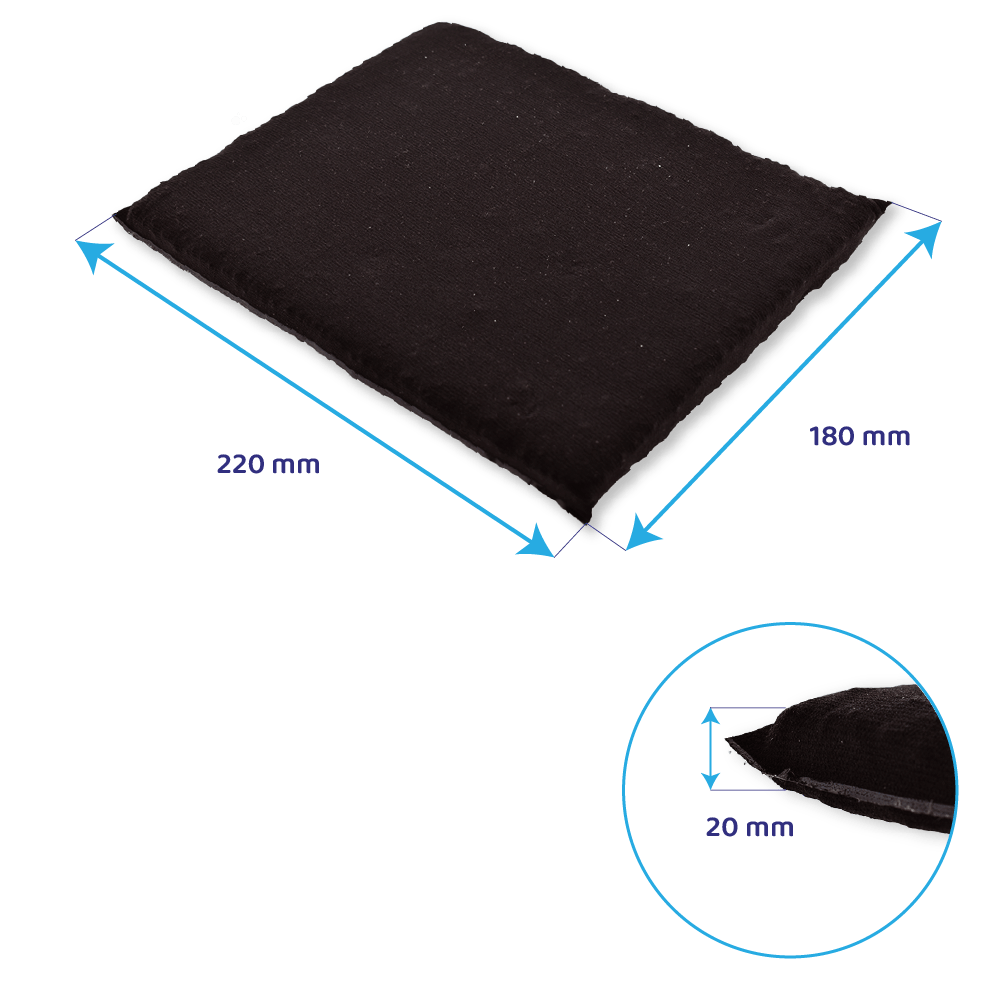 Long Life Aktivkohlefilter geeignet für Ikea NYTTIG FIL 559 / 900.279.72