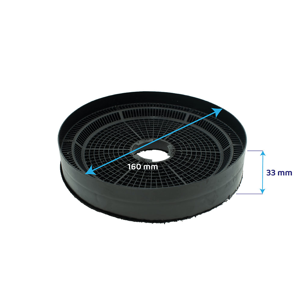 Juno OdourClean Aktivkohlefilter JDWK907S3 (2St.)