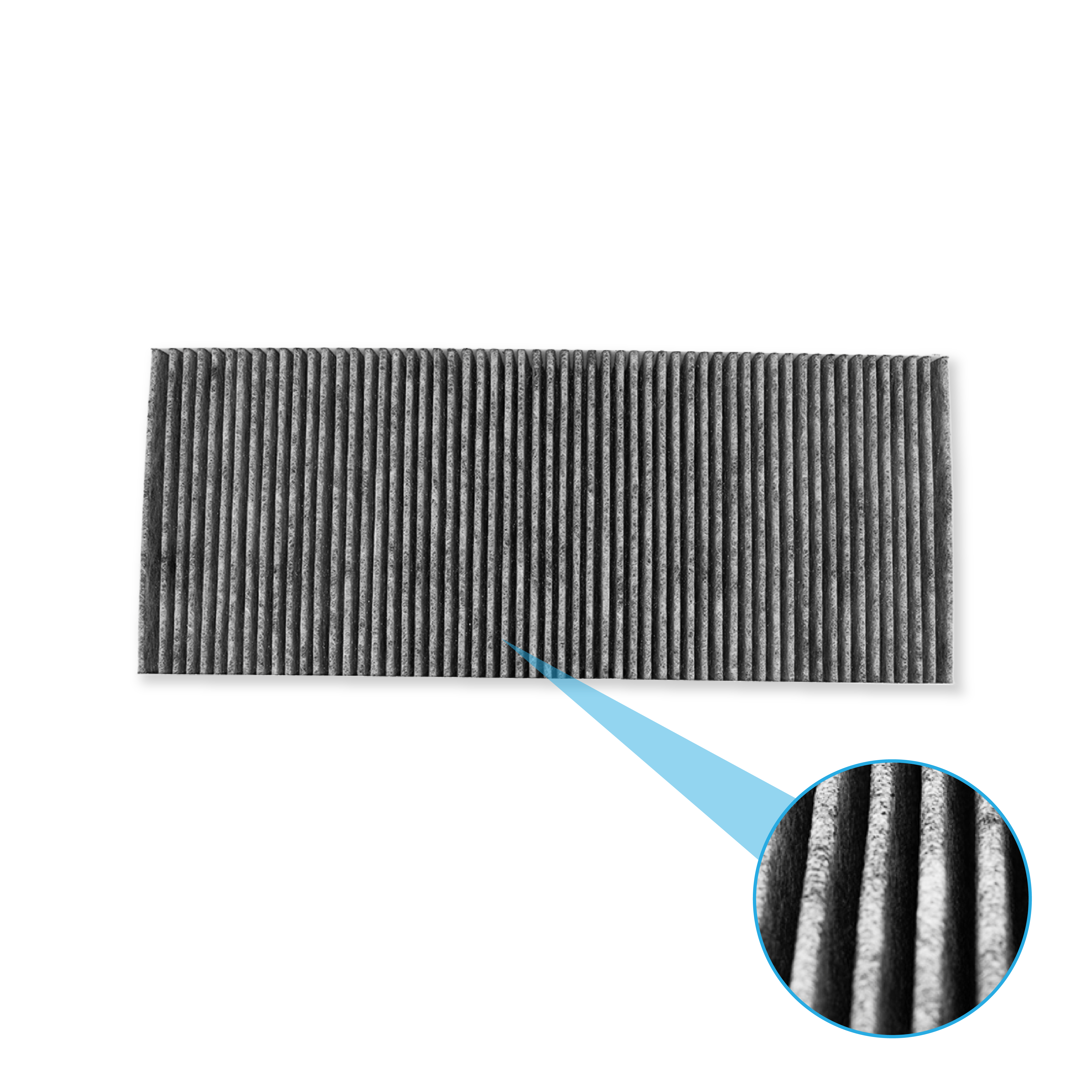 CleanAir Aktivkohlefilter geeignet für Bosch 11018621 / DSZ4681 / 11034172