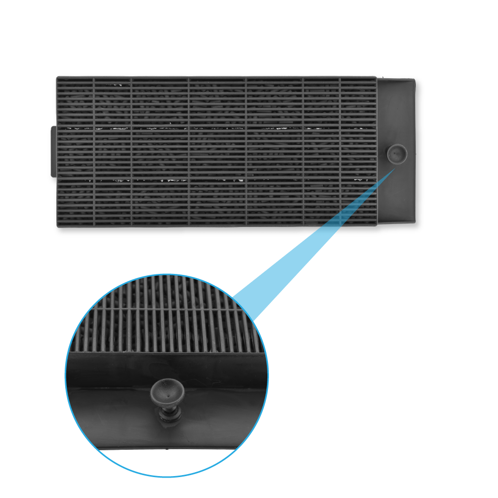 Aktivkohlefilter geeignet für Zanker AEF3430N / AEF3440N
