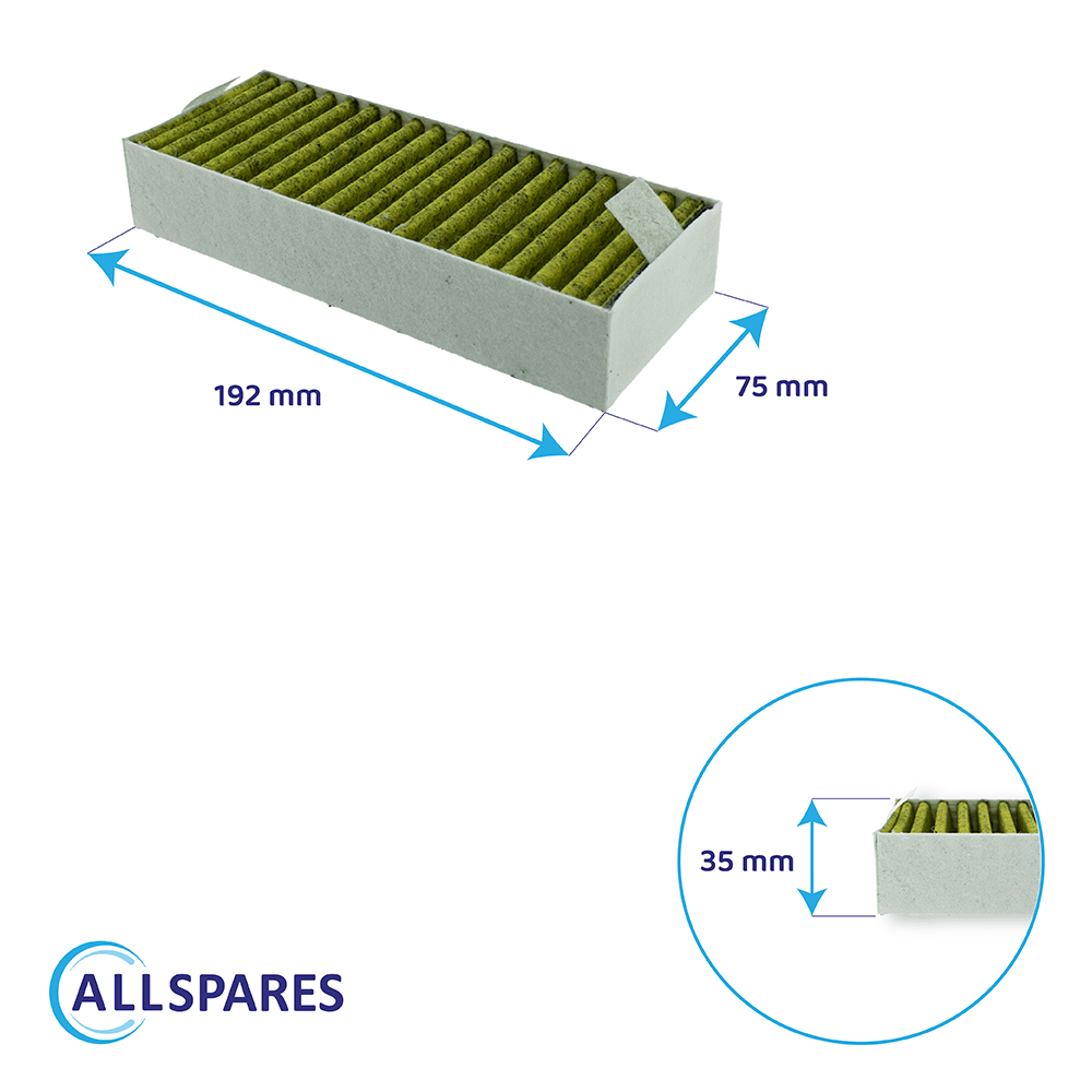 CleanAir Plus Aktivkohlefilter geeignet für Constructa CV430235 / CV431235 (4St.)