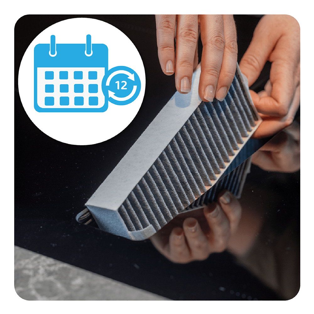 CleanAir Plus Aktivkohlefilter geeignet für Constructa CV430235 / CV431235 (4St.)