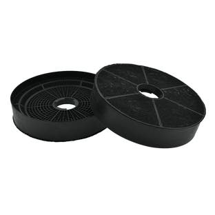 Aktivkohlefilter geeignet für Zanussi OdourClean ZHB62670XA / ZHB92670XA (2St.)