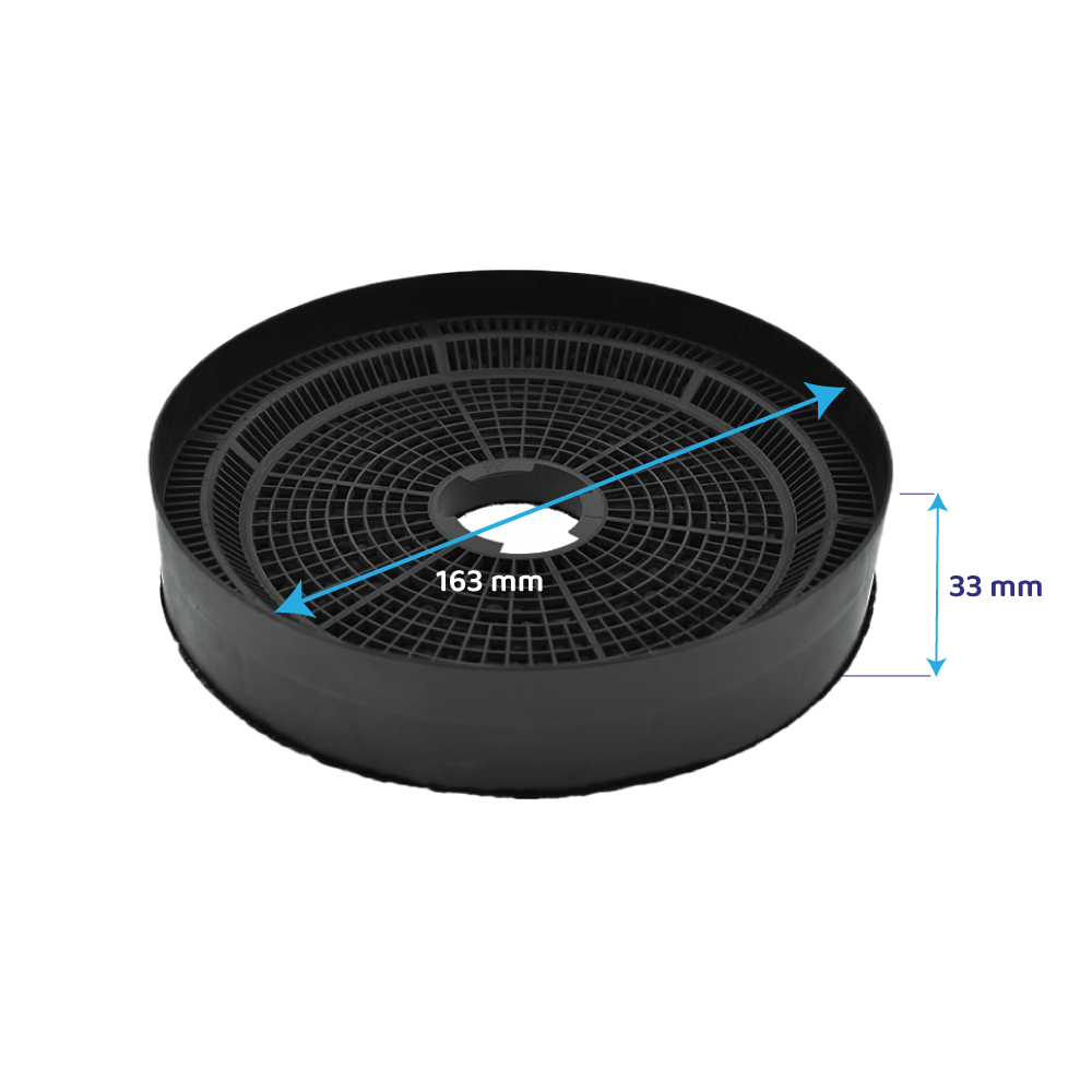Aktivkohlefilter geeignet für Juno OdourClean JDWK907S3 (2St.)
