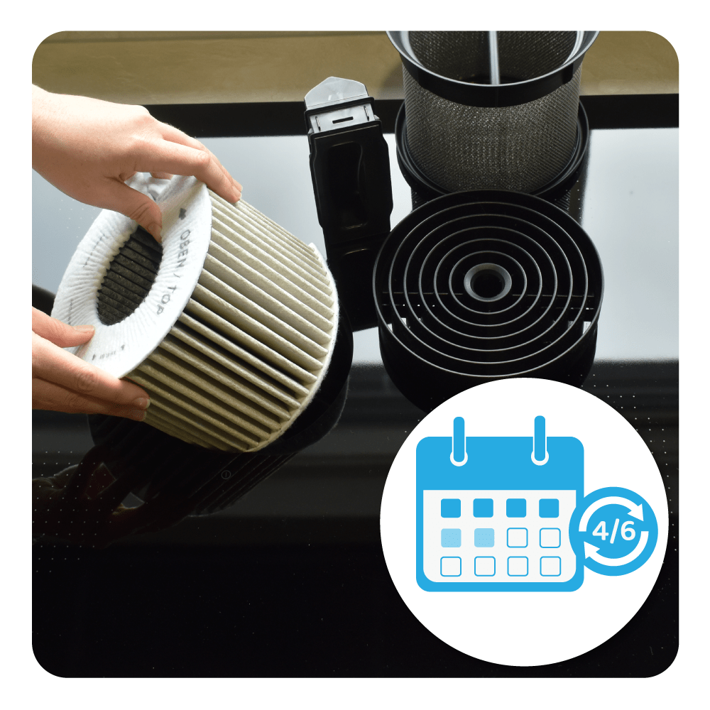 Aktivkohlefilter geeignet für TÄCKNAN IKEA 300 (2Stk.)