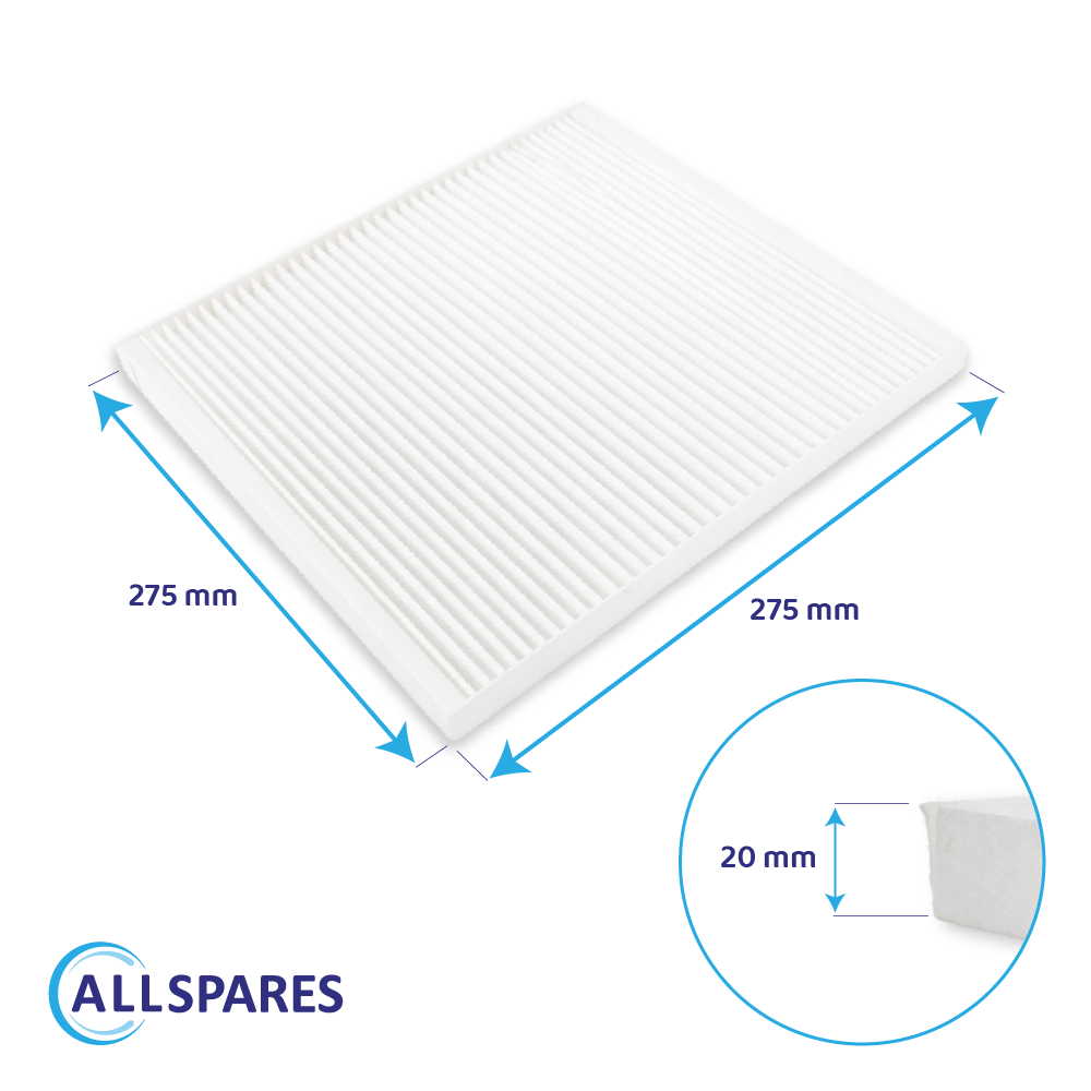 Filter F7/G4 geeignet für Vasco DX4 / DX5 / DX6 (3St.)