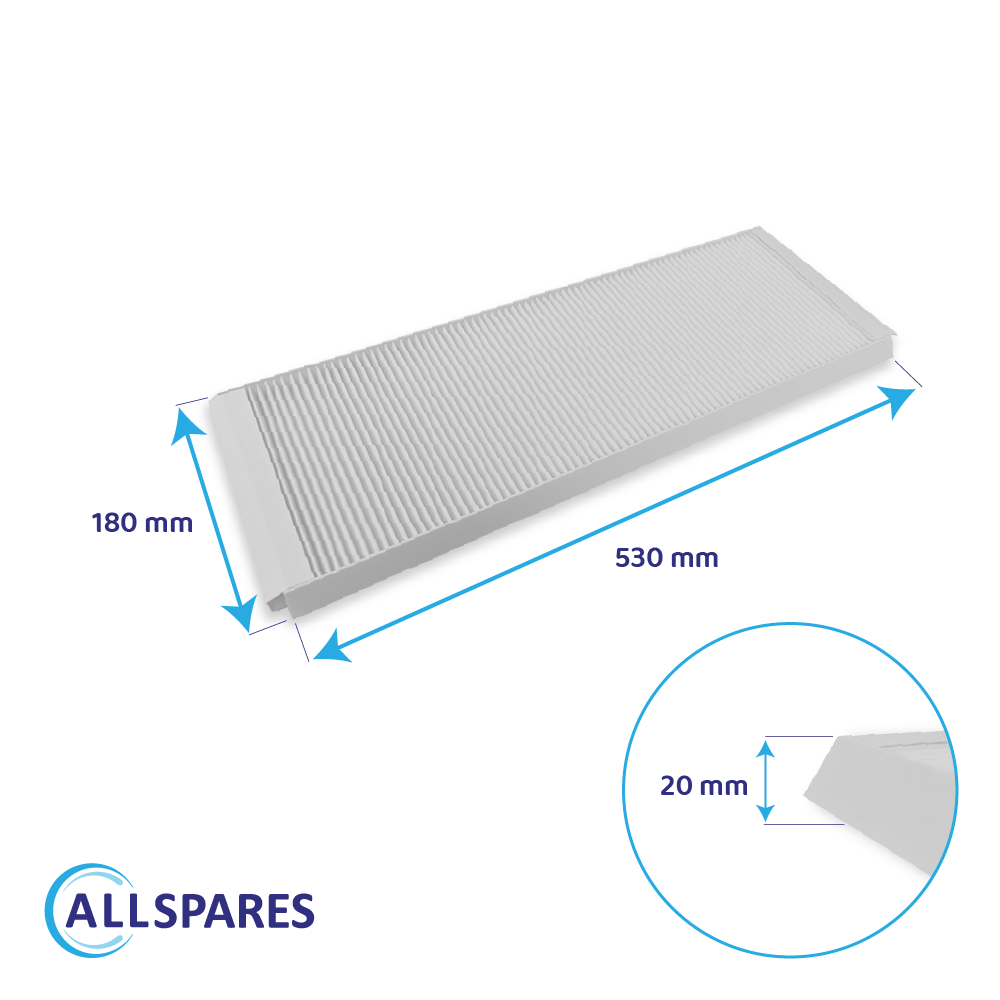Filter G4 geeignet für Itho Daalderop HRU 400 (2St.)