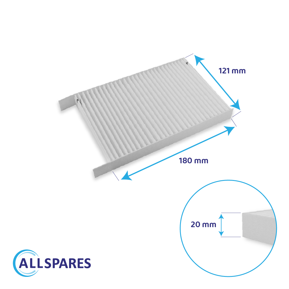 Filter F7/G4 geeignet für Zehnder ComfoSpot 50 (2St.)