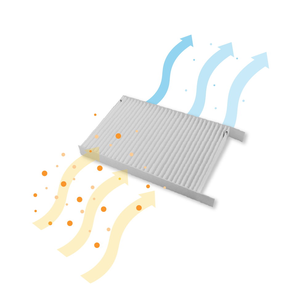 Filter G4 geeignet für Zehnder ComfoSpot 50 (2St.)
