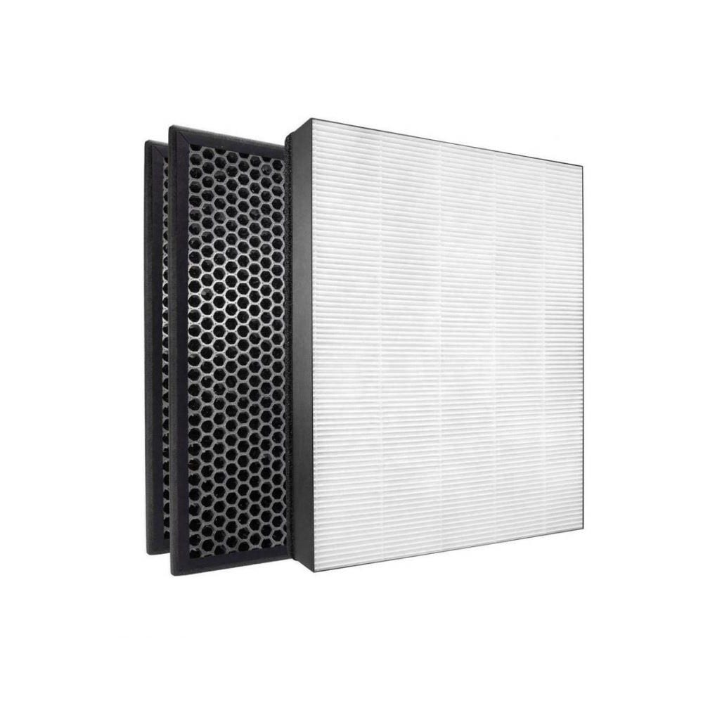 LRFDRESS FY1413/40 Filtro de carbón activado y filtro HEPA FY1410/40 compatible con purificador
