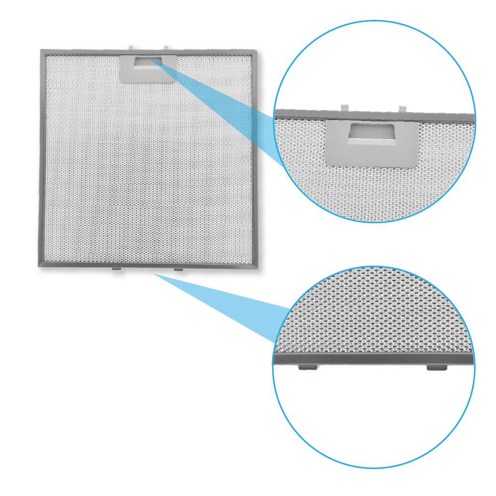 AllSpares Metall-Fettfilter 320x320x10mm 481248058144