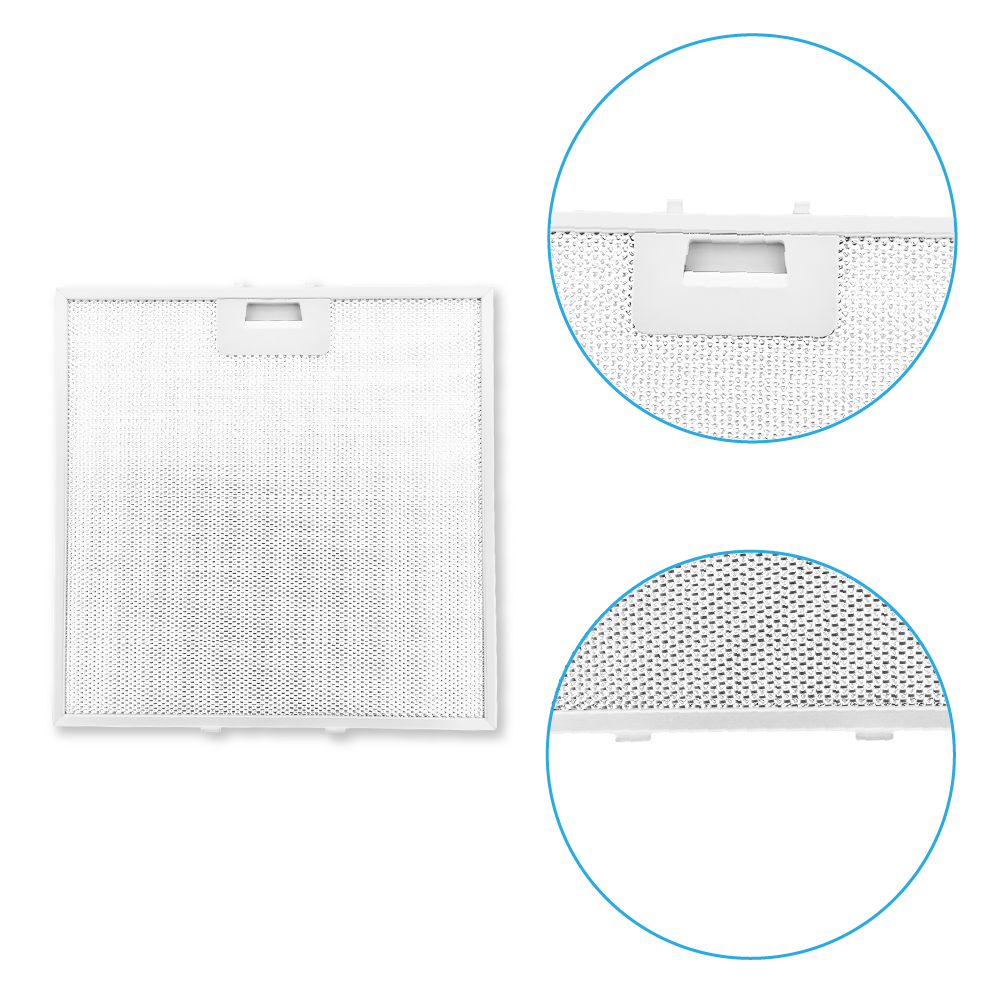 Metall-Fettfilter 320x320x10mm geeignet für Hotpoint-Ariston 481248058144