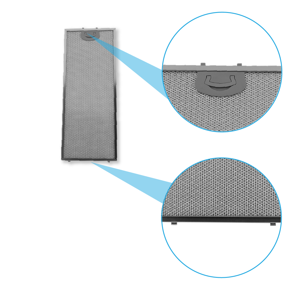 Metall-Fettfilter 482x192mm geeignet für Neff 11022474