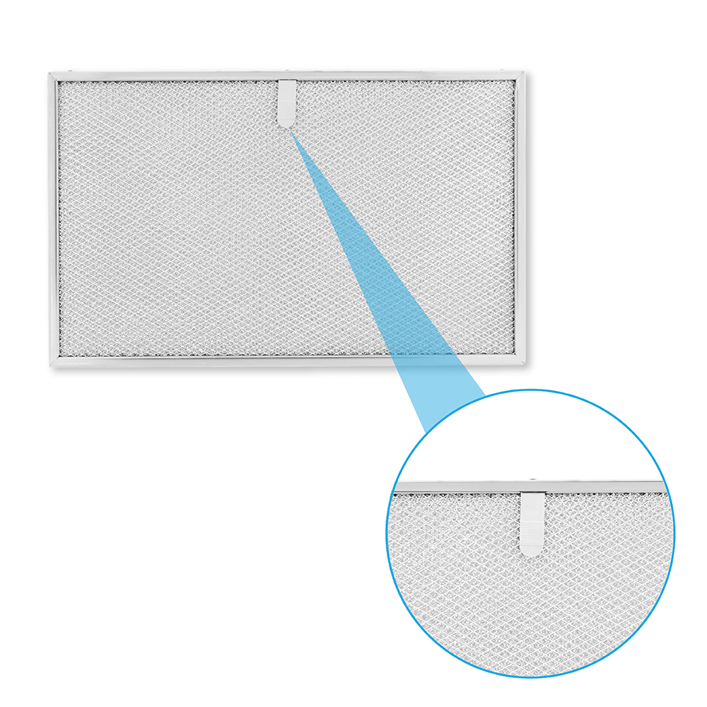 Metall-Fettfilter 401x247mm geeignet für Novy 563-8040