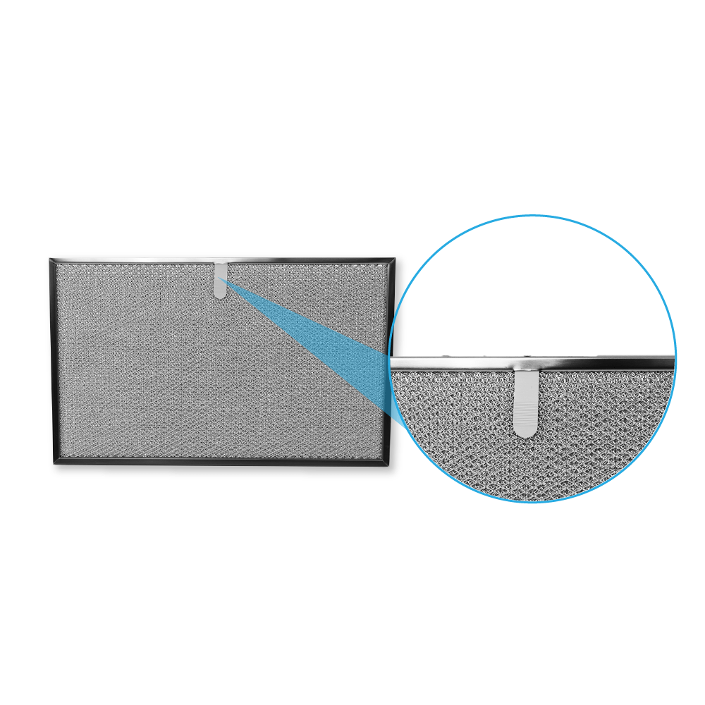 Metall-Fettfilter 401x247mm geeignet für Novy 563-8040
